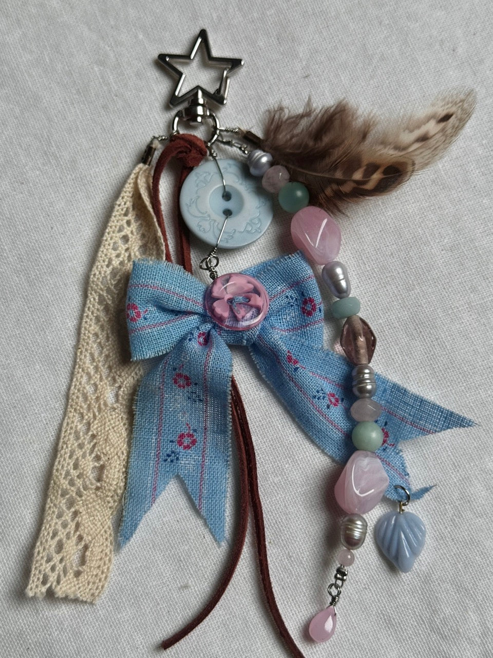Keychain blue 02